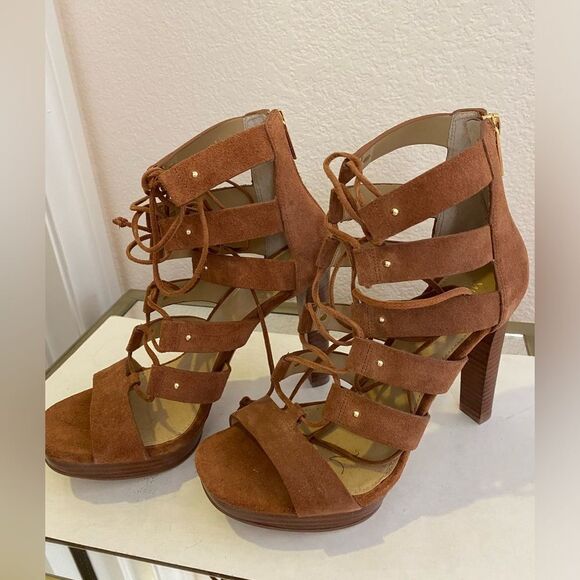 Michael Kors suede heels - Picture 1 of 5